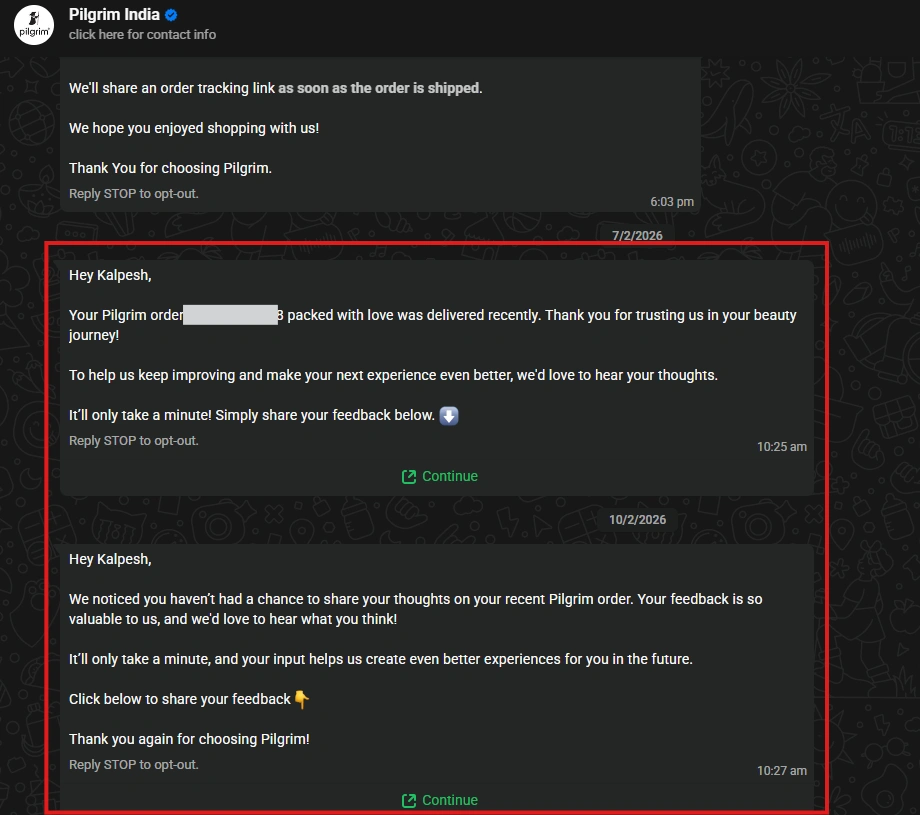 Send Review Request 7–14 Days After Delivery