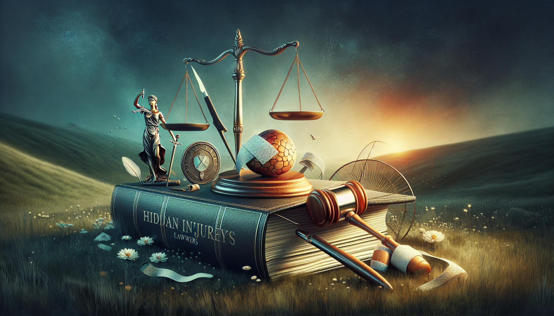 Artistic representation of comprehensive legal services offered by Hidden Meadows personal injury lawyers