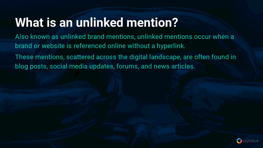 what is an unlinked mention