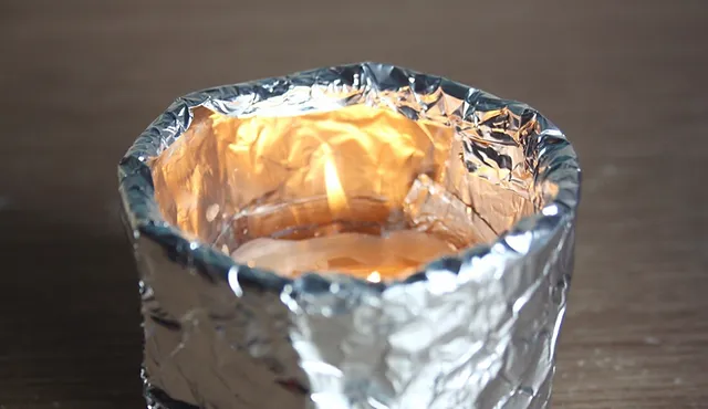Aluminum foil method