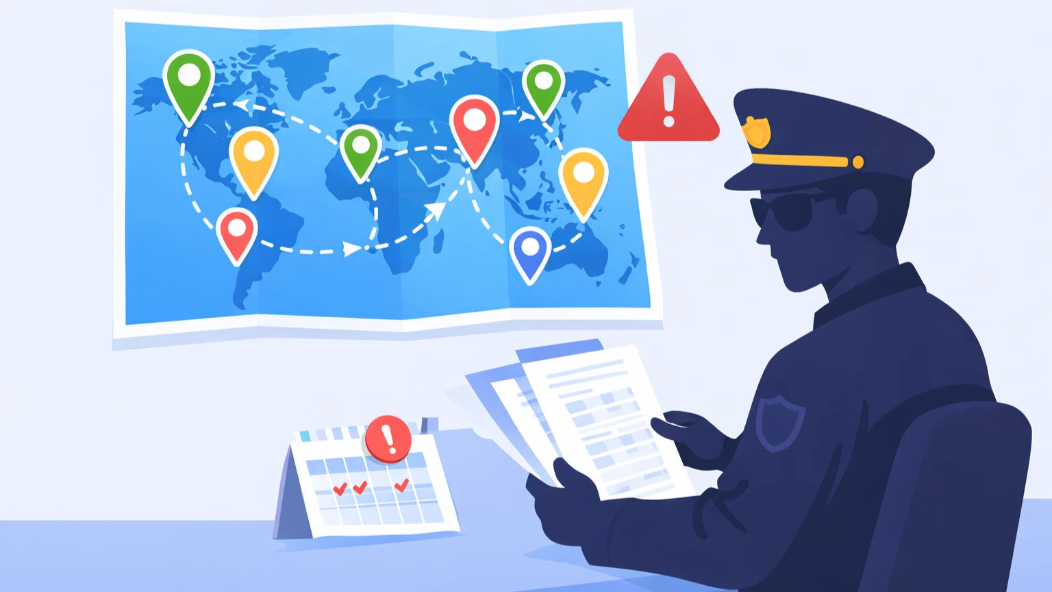 What Visa Officers Suspect When They See “Too Many Countries”