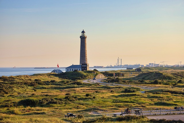 lighthouse, landmark, coast