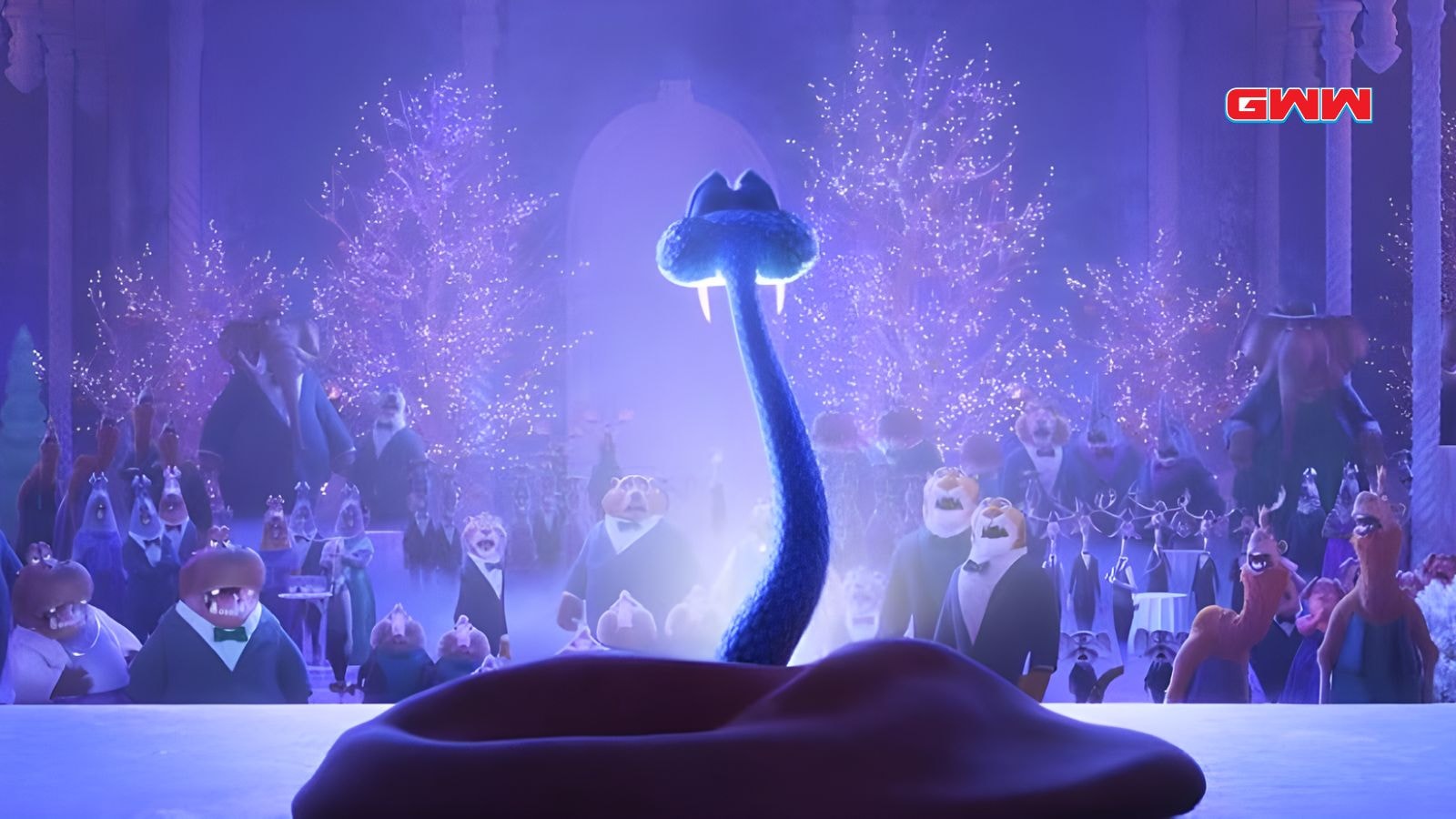 Ke Huy Quan as Gary De’Snake Villainous snake crashes gala in Zootopia 2