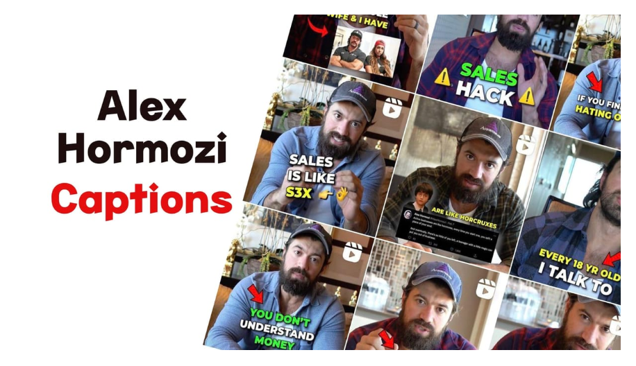 Vidyo.ai Alex Hormozi captions