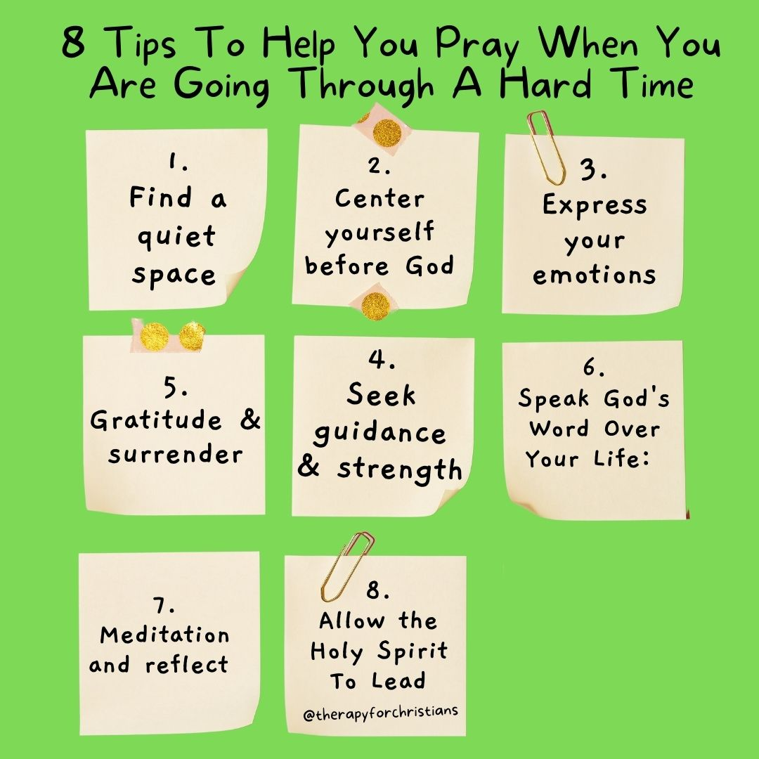 8 tips on how to have a prayer life in hard times 