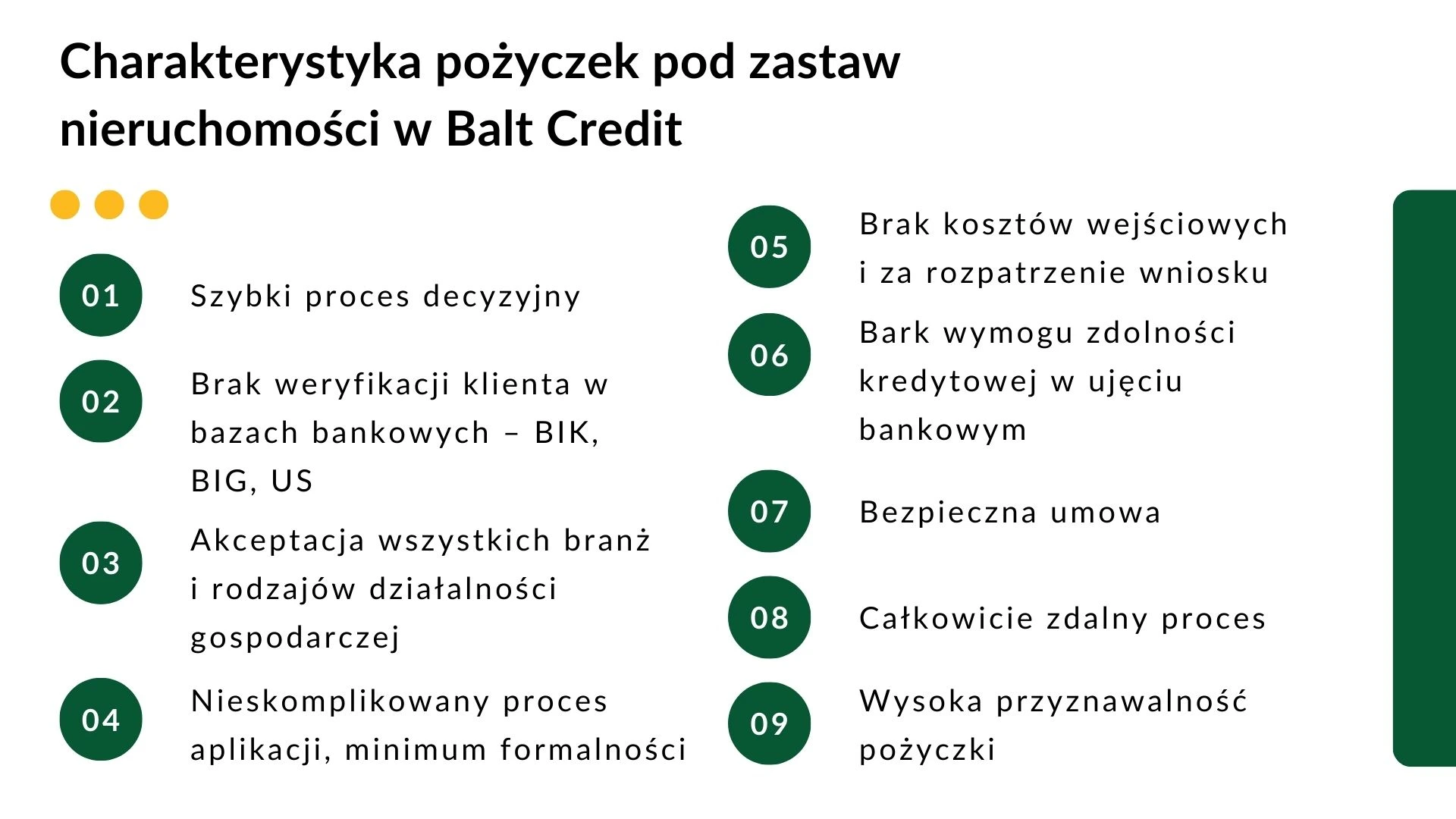 Pożyczka pod zastaw Częstochowa - oferta Balt Credit 