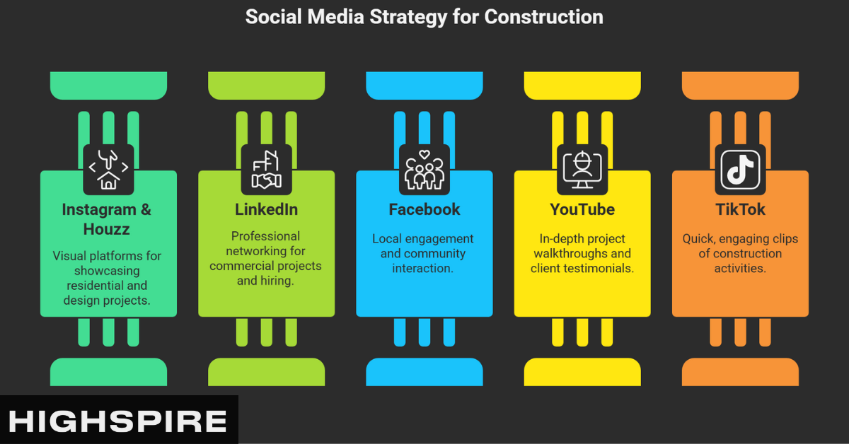 Social Media Platforms for Construction Marketing