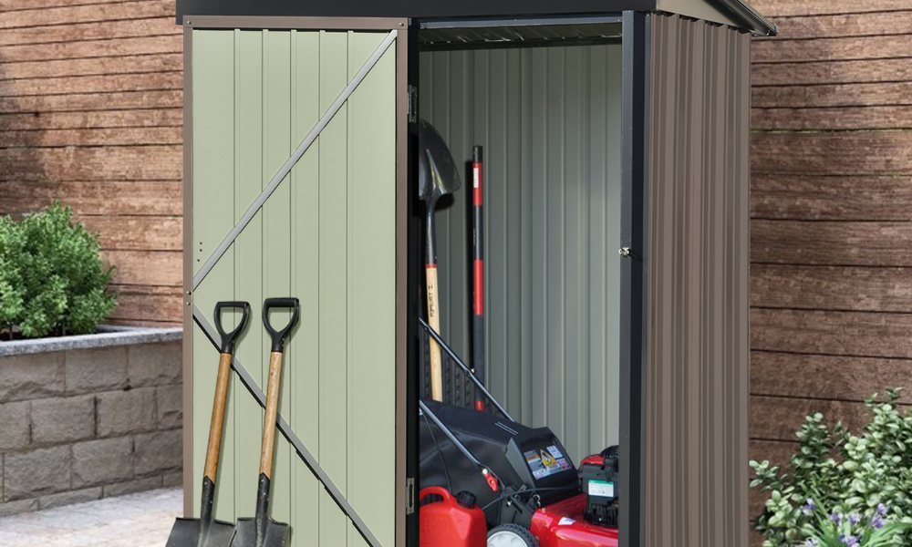 Gardener's Tool Shed, Garden Shed with Lock