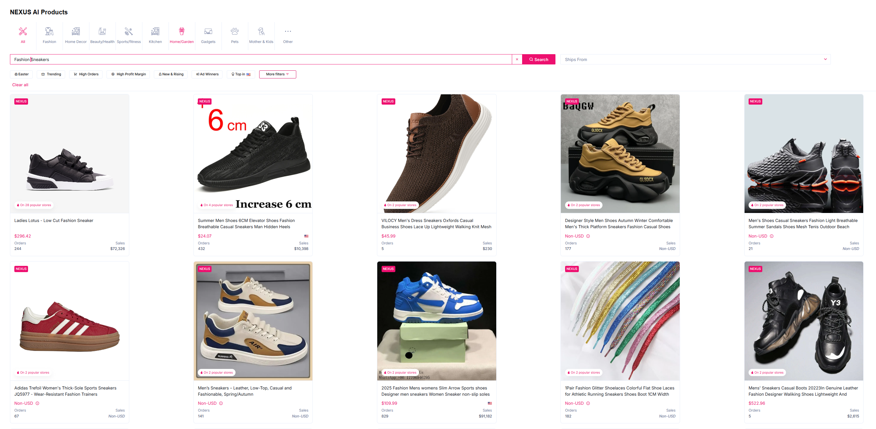 sell budget fashion sneakers on facebook marketplace