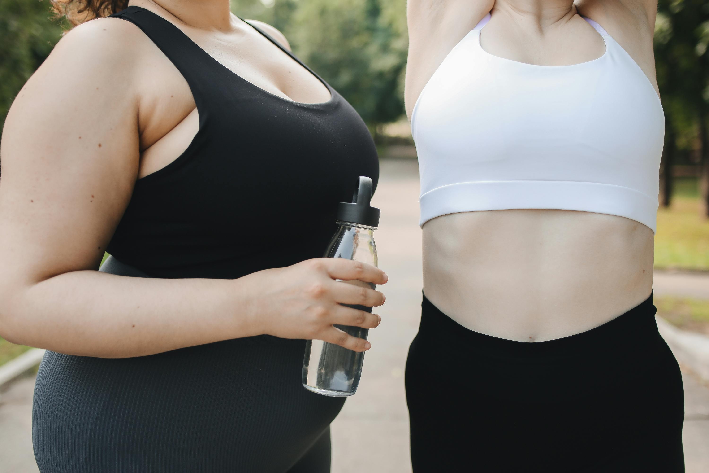 Photo by Polina Tankilevitch: https://www.pexels.com/photo/close-up-view-of-two-women-in-activewear-8539227/