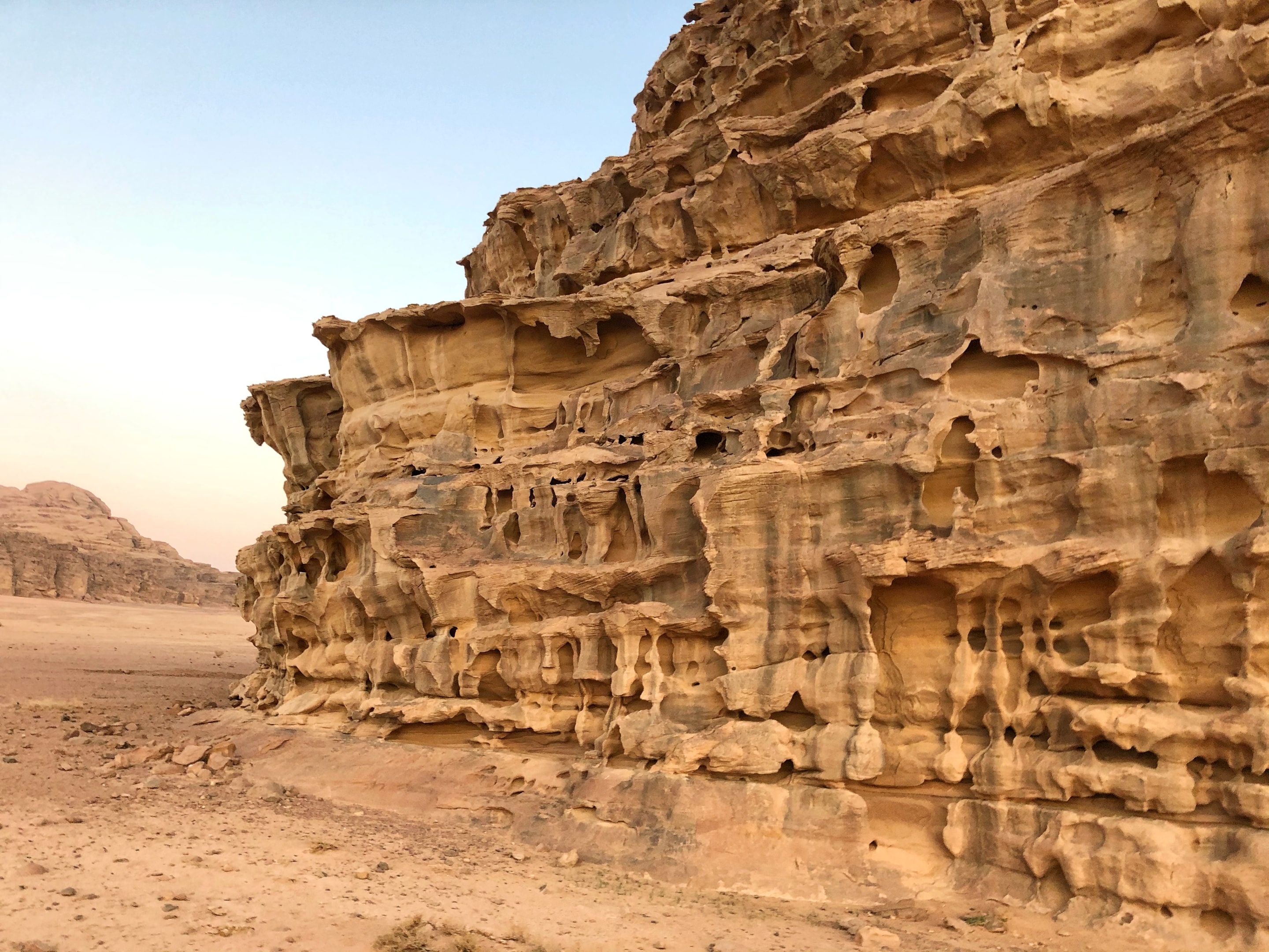 Fascinating rocks in the desert