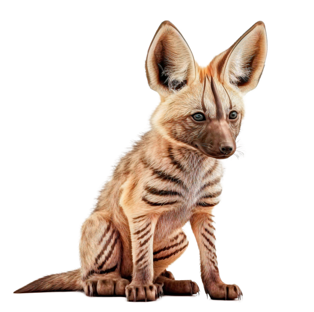 animals that with a, aardwolf
