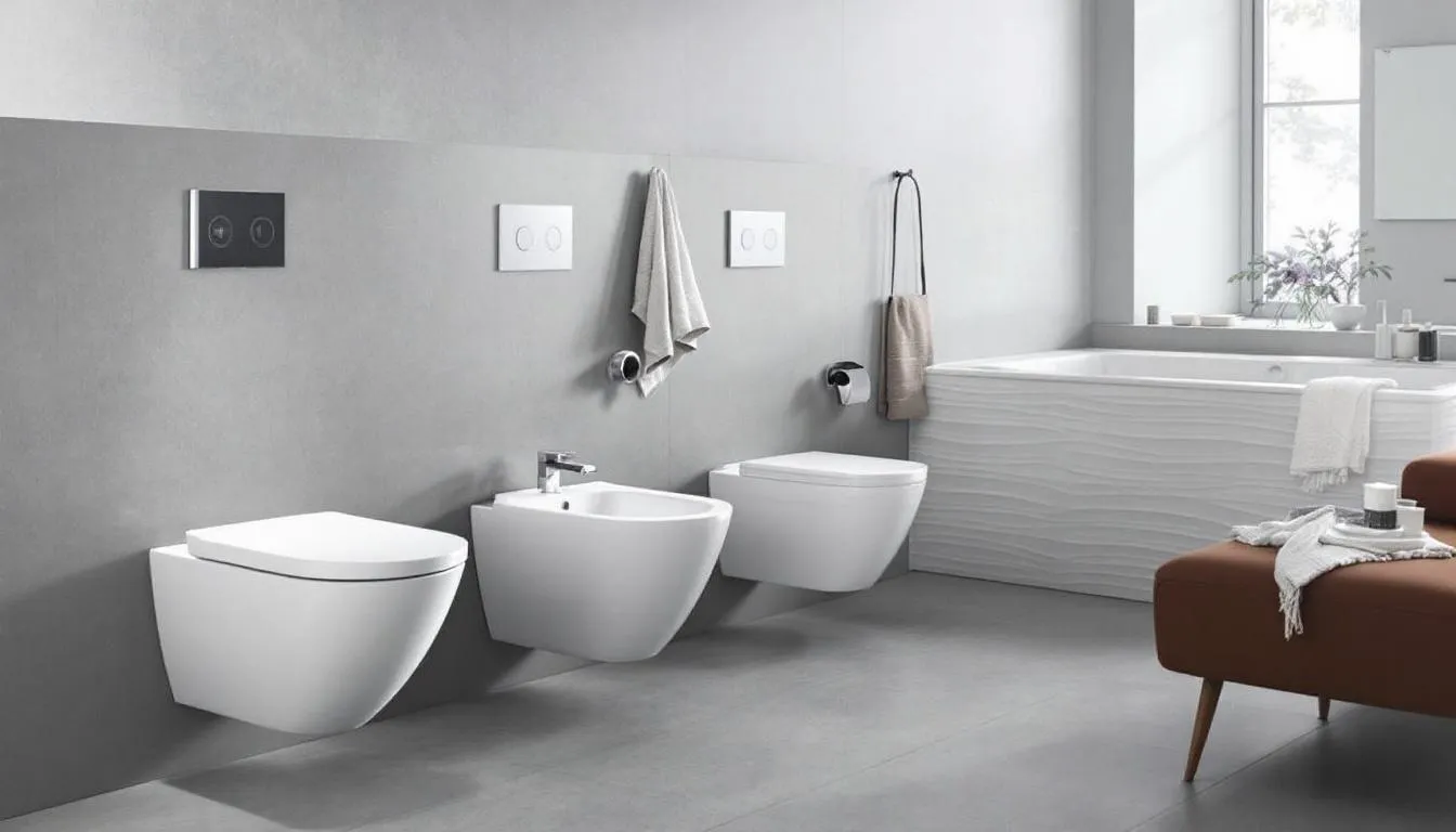 Diverse tipologie di cassette da incasso Geberit.