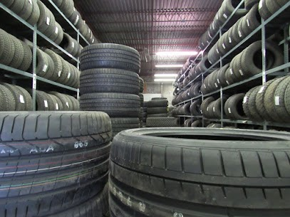 An image of a tire shop in Edmonton, offering a wide selection of high-quality tires for all types of vehicles.