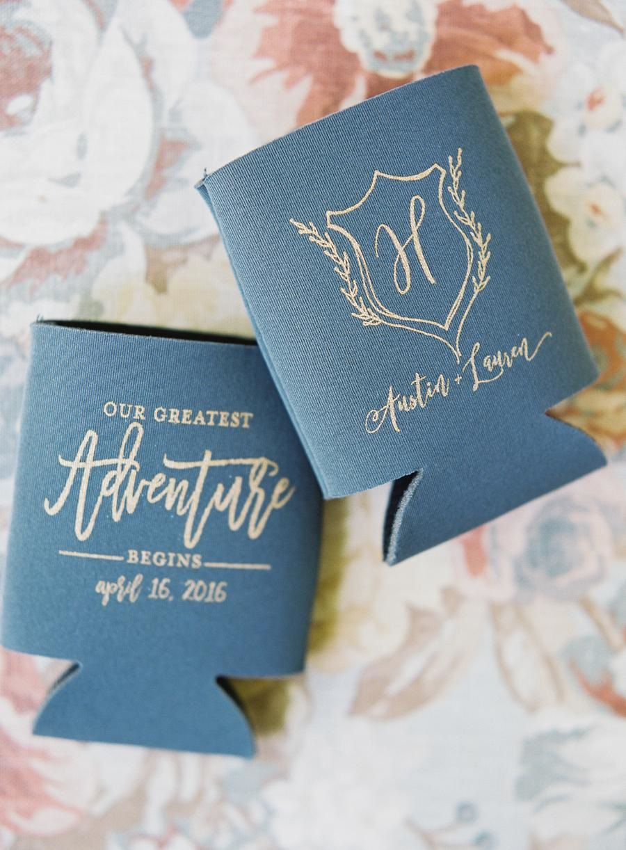 Blue Wedding Koozies (brides.com)