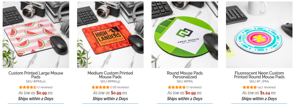 Custom Mouse Pads & Keyboard Covers