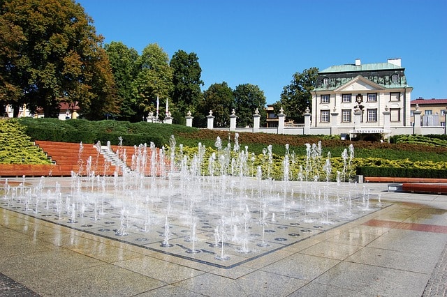 Rzeszów - Fontanna Multimedialna