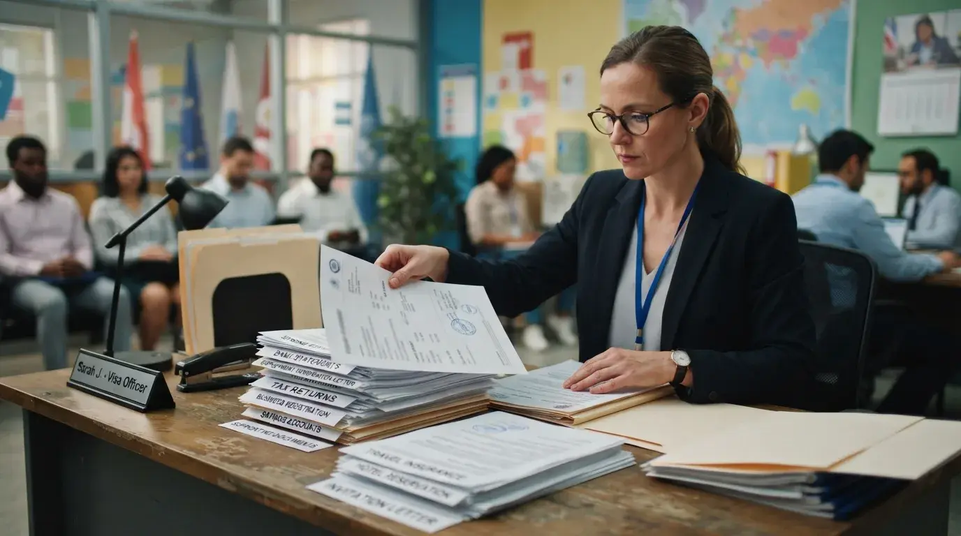 The Evidence Ladder: Where a Flight Itinerary Actually Sits in a Visa File