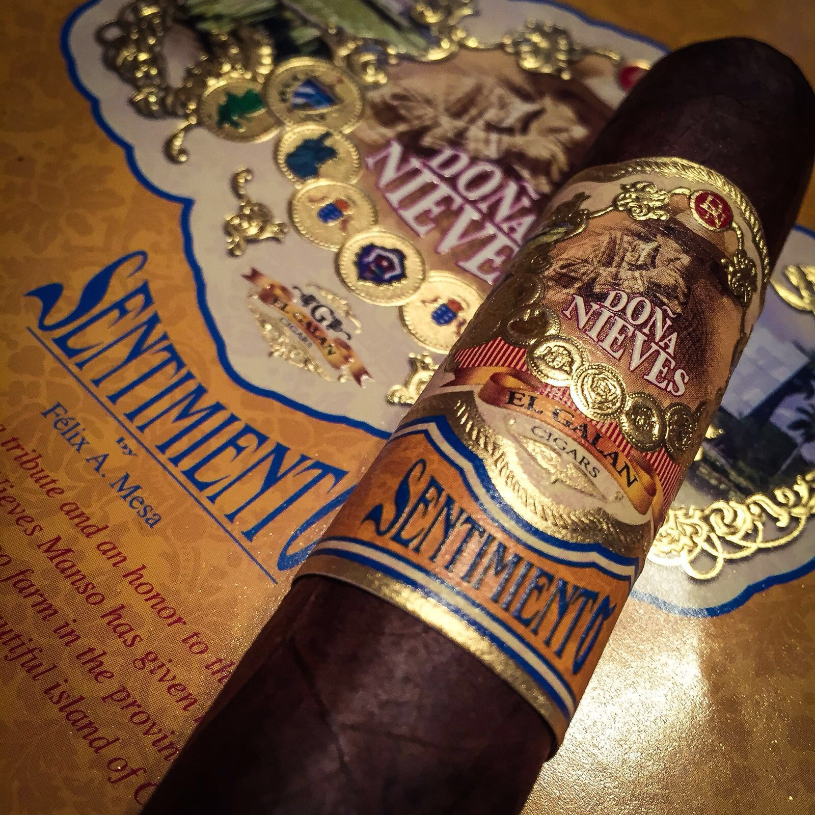 A picture of Dona Nieves Sentimiento cigar