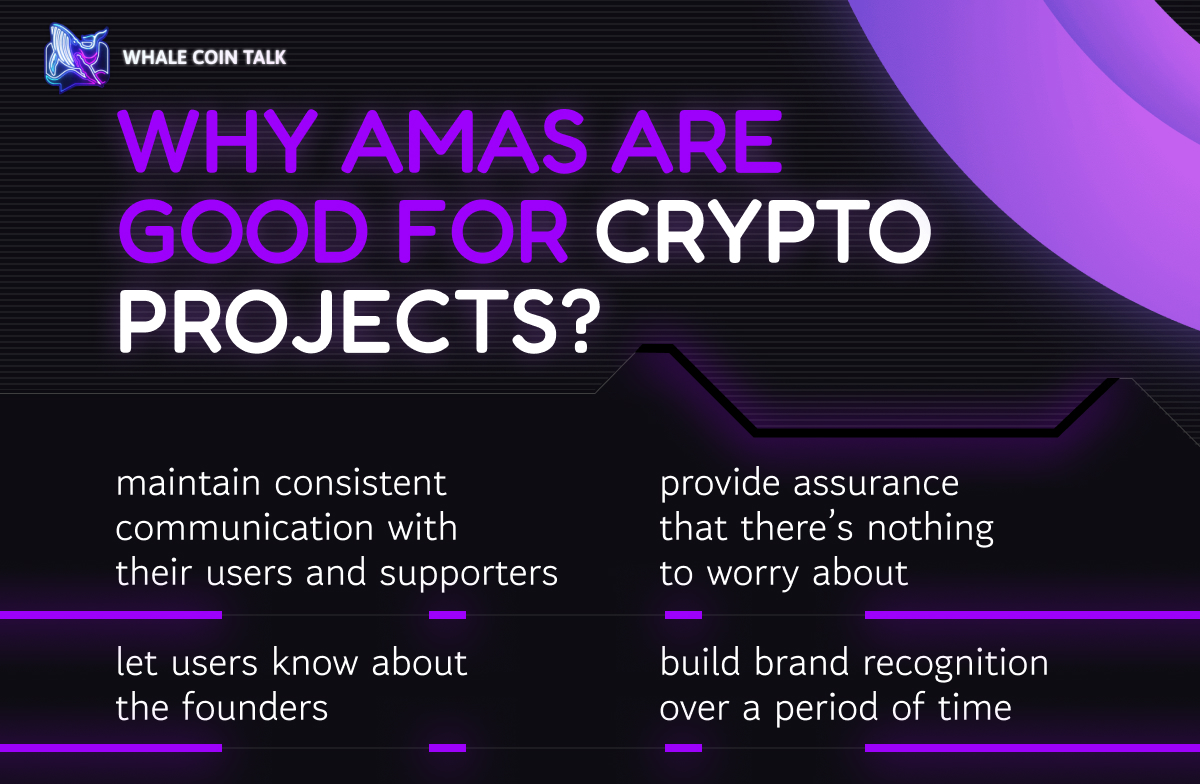 benefits of crypto ama sessions