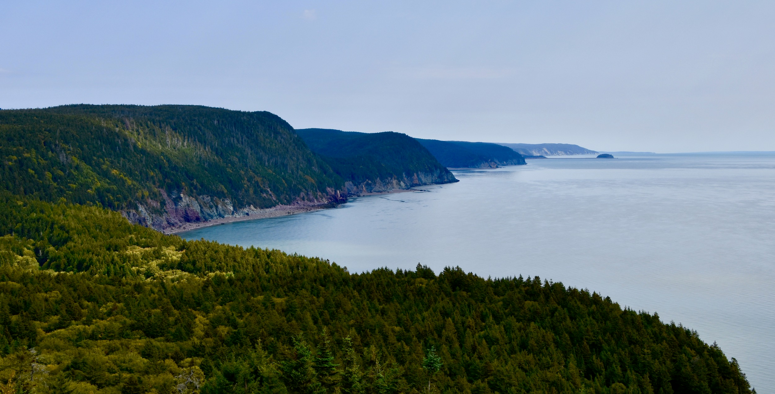 Low tide & high tide along the parkway