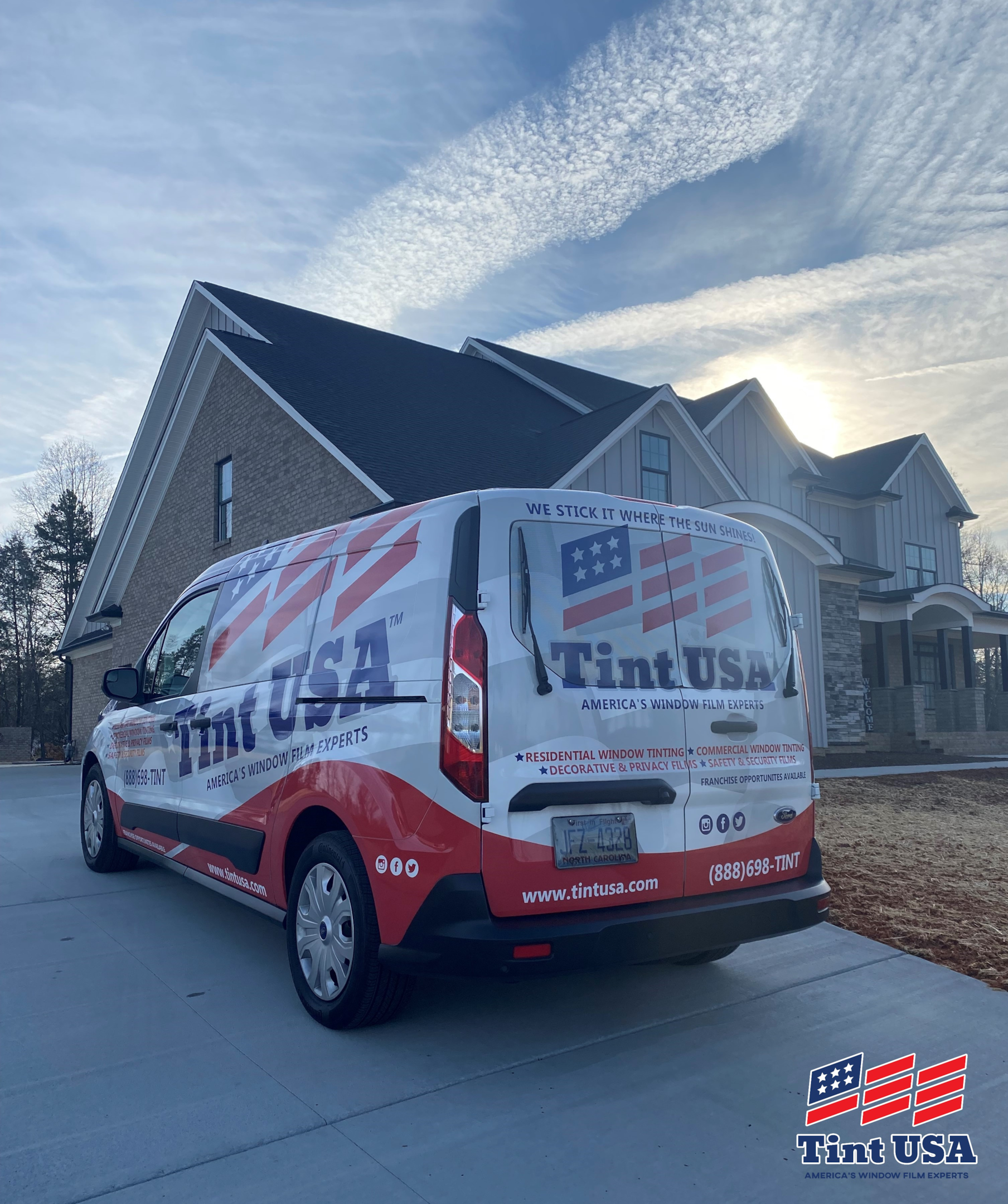 Tint USA is a commercial window film installer in NC