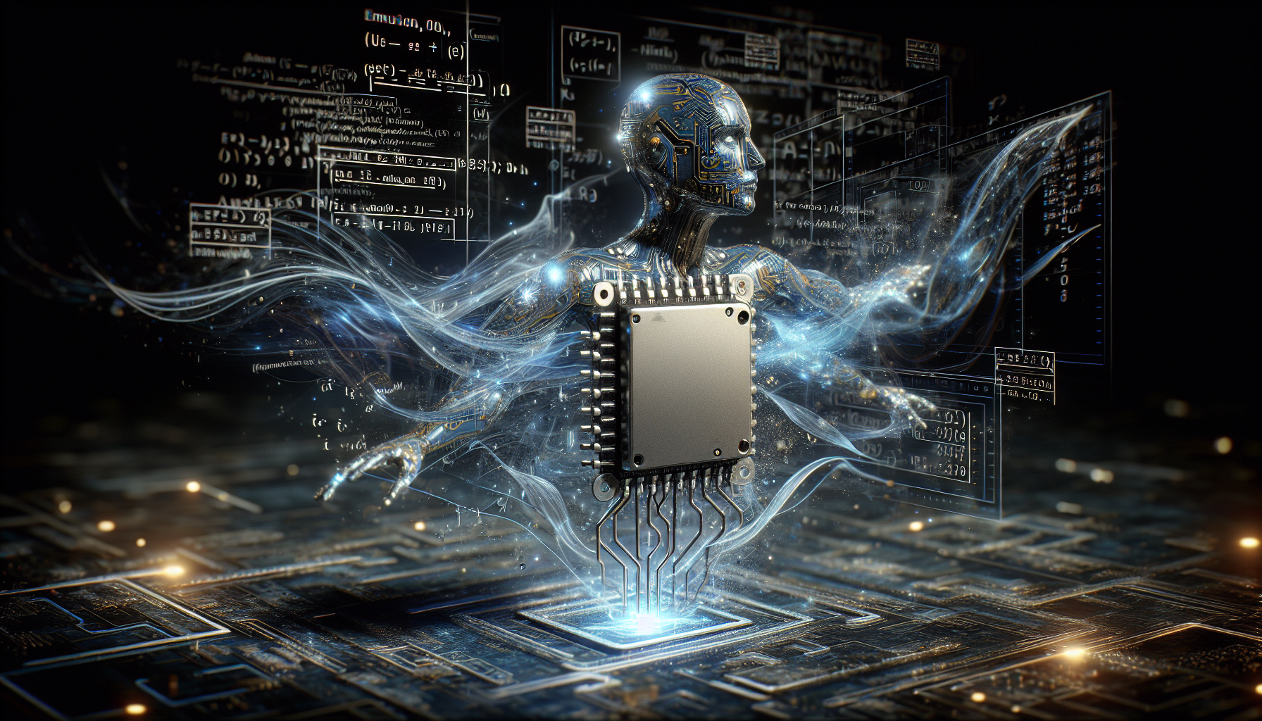 Illustration of ESP32 module's processing power