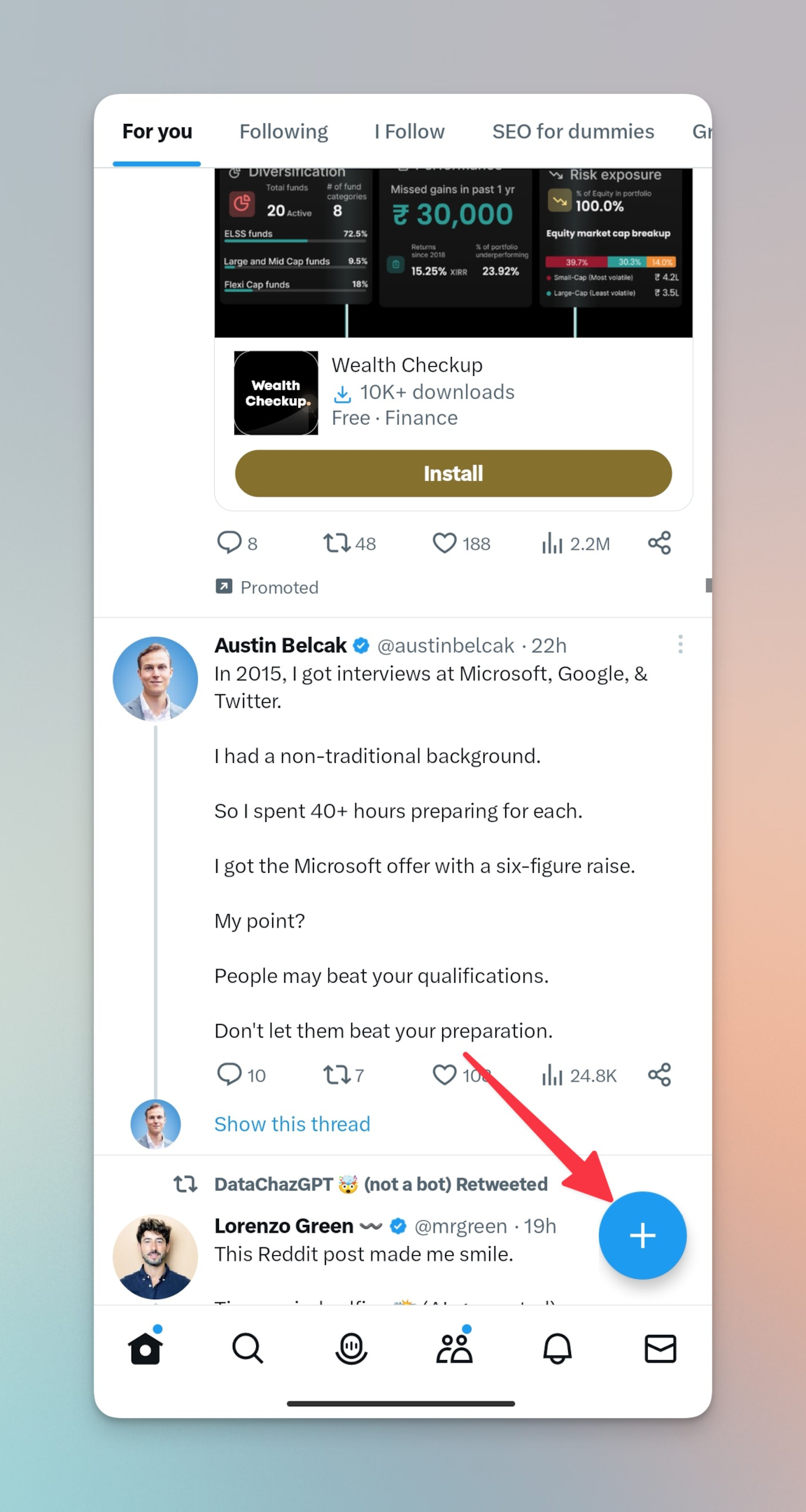 Remote.tools shows pointing to new tweet button to show how to mark tweets as sensitive. 
