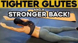 2 Exercises for Glutes - Hip Bridge Extensions & Supermans - YouTube