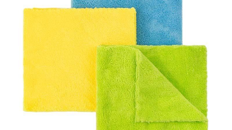 Edgeless and Ultrasonically Cut Microfiber Towels