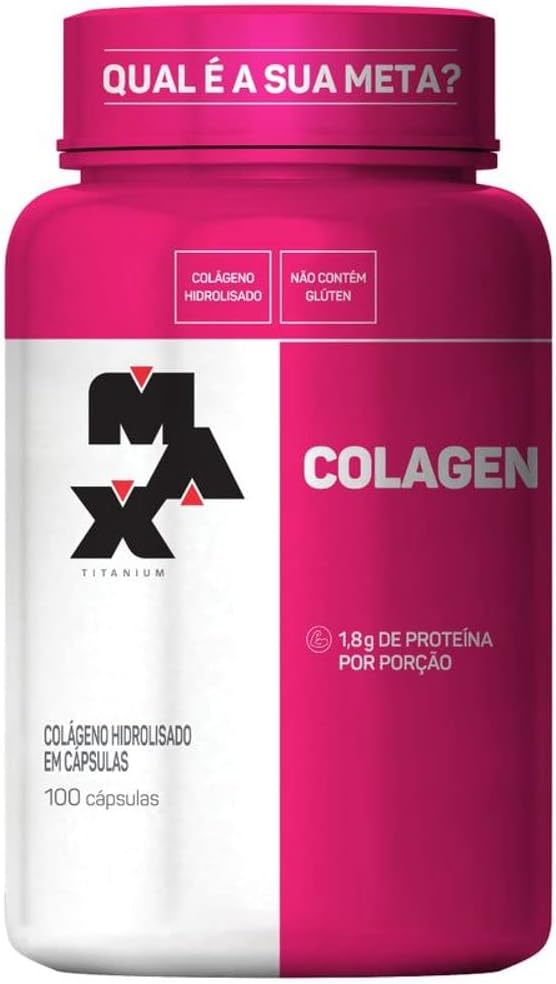 Colágeno da Max Titanium. Fonte da imagem: Amazon