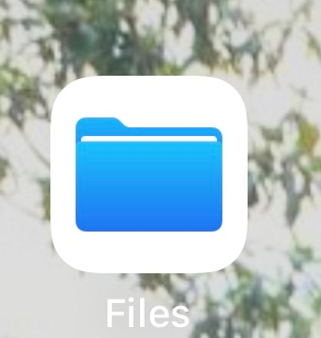 Files App in iPhone