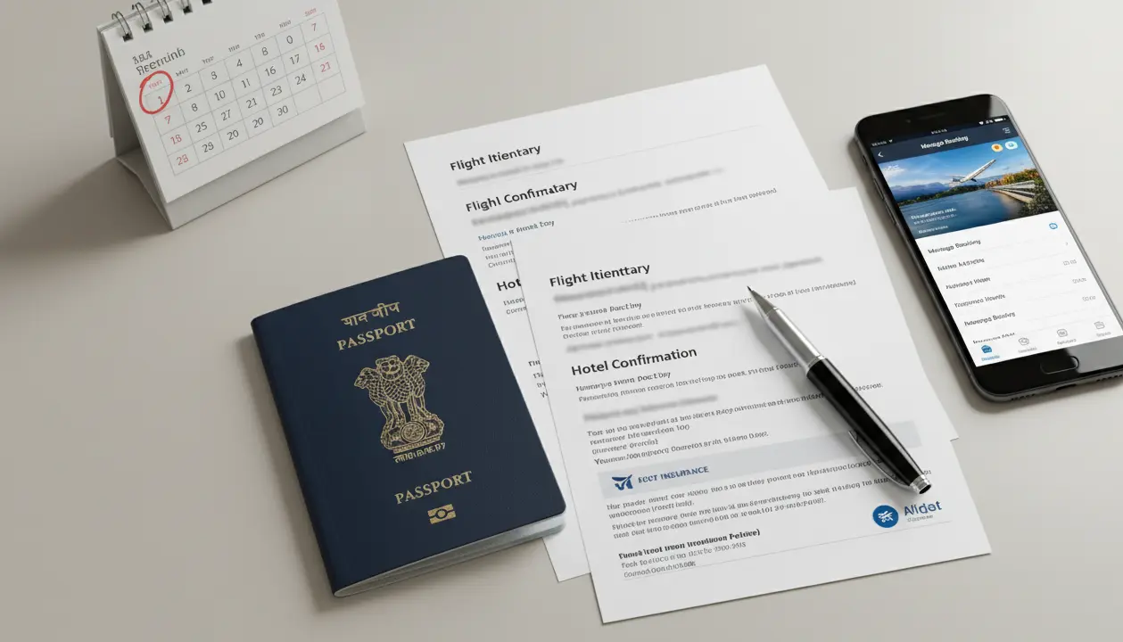 Return proof checks for UAE visa at Indian VFS counters and airports