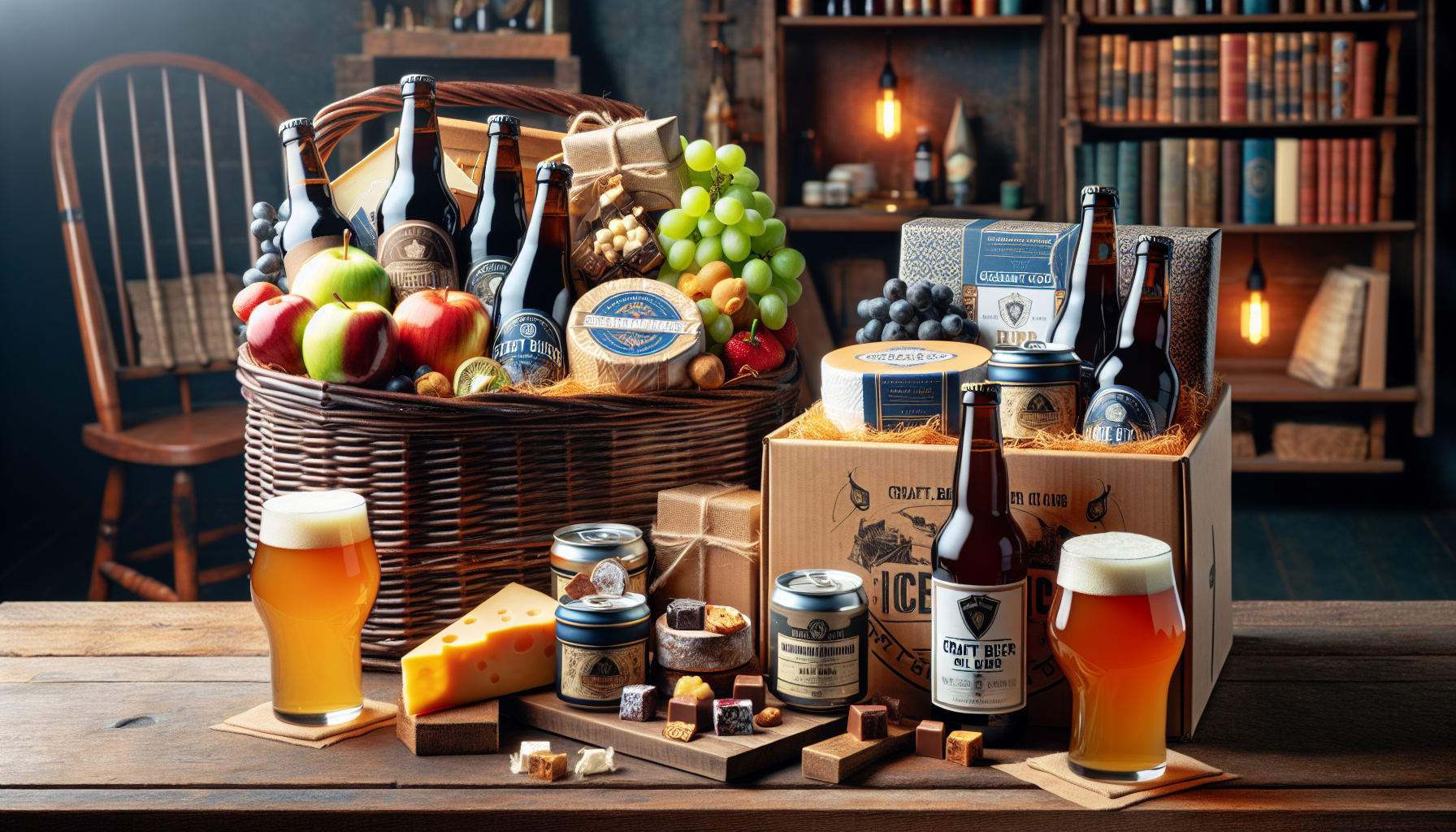Gourmet food subscriptions and Craft Beer Club subscriptions