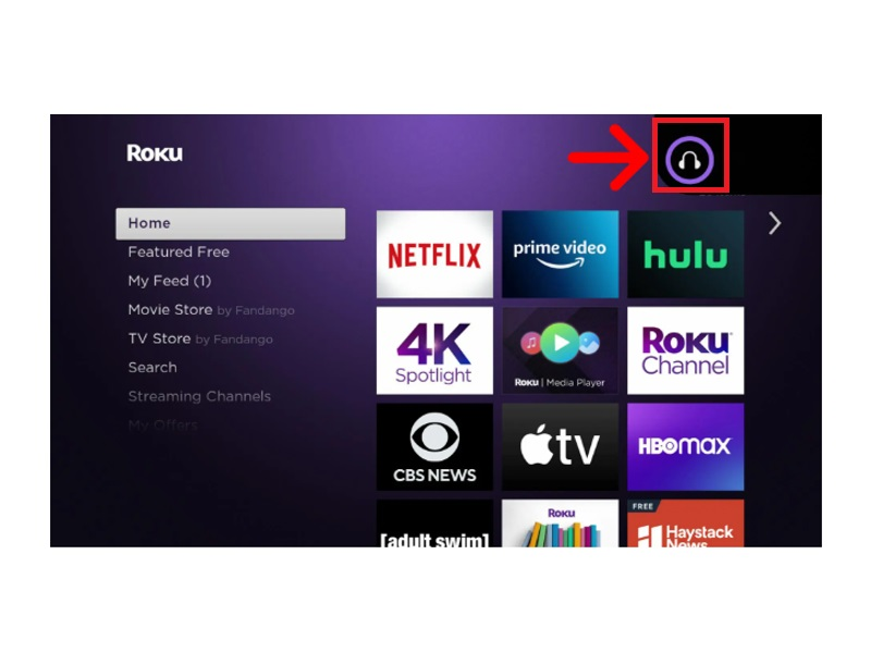 Can you connect headphones to roku tv hot sale