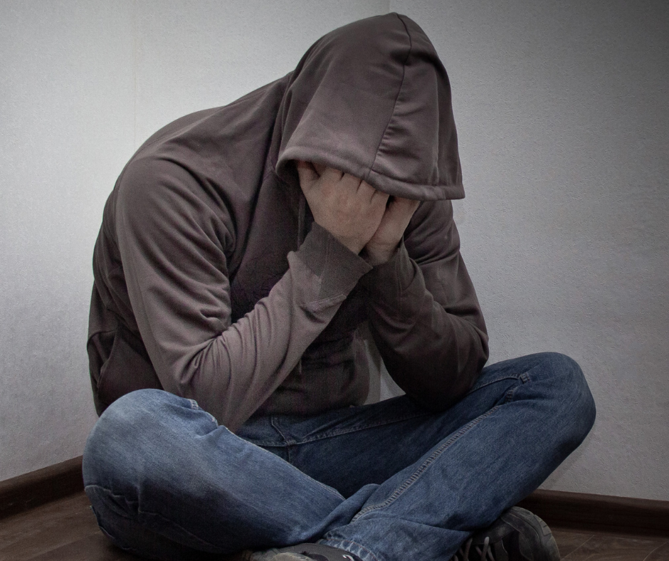                                         A person seeking medical help for alcohol withdrawal symptoms