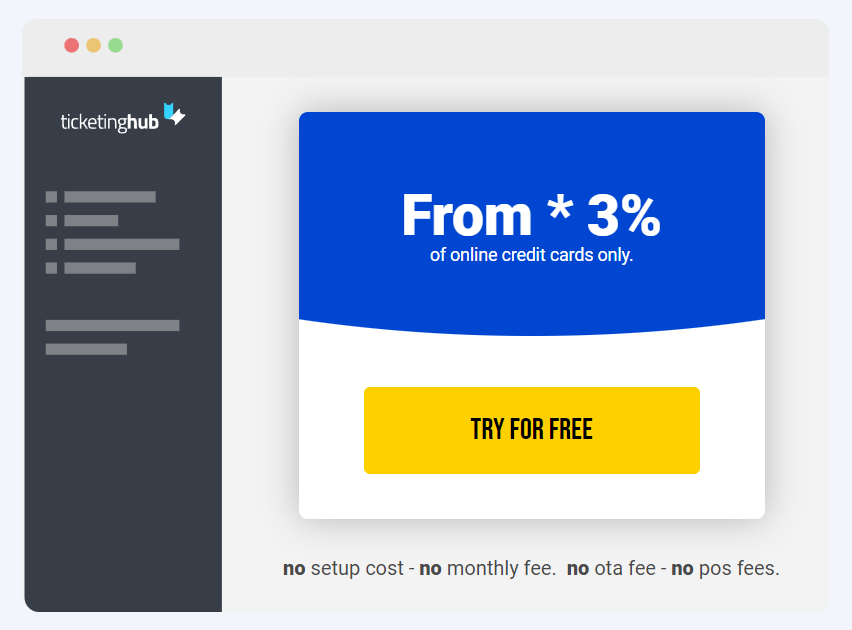 From 3% only