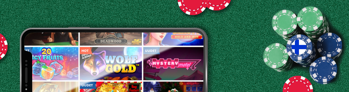 Play slots on a tablet device and casino chips