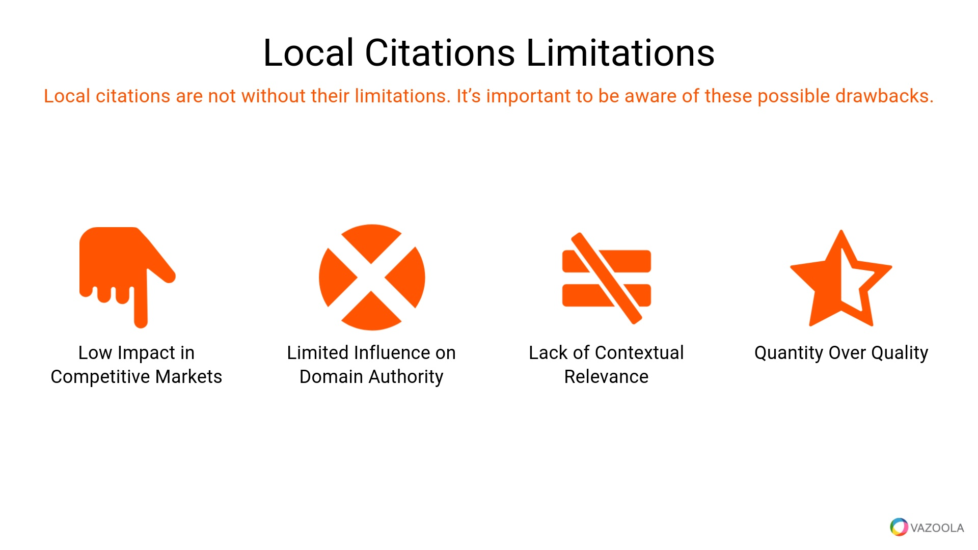 Limitations of local citations in SEO