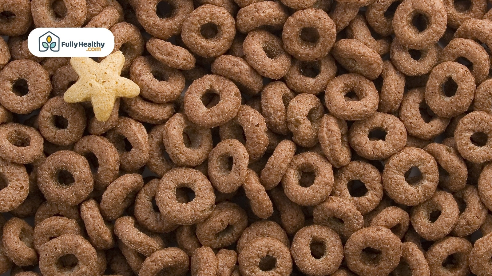 Chocolate cereal with milk being poured into white ceramic bowl