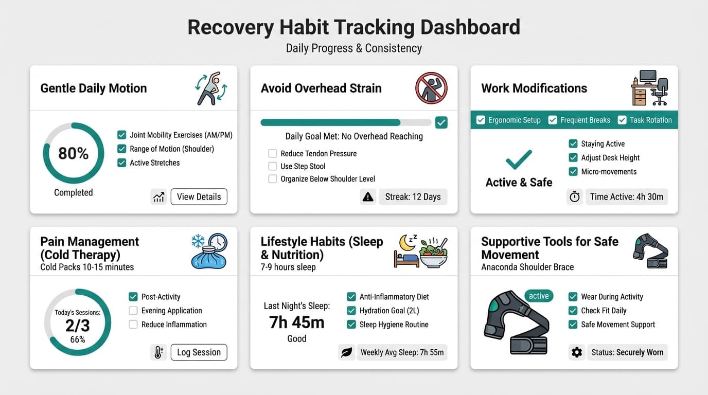 How Can Daily Habits Accelerate Shoulder Recovery?