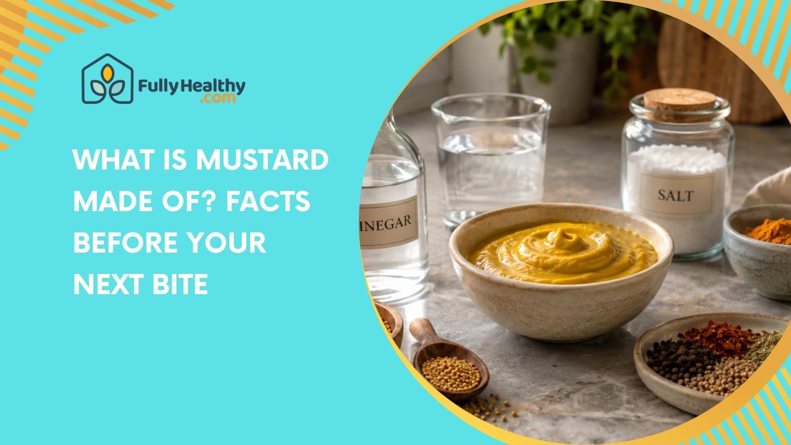 What Is Mustard Made Of? Facts Before Your Next Bite