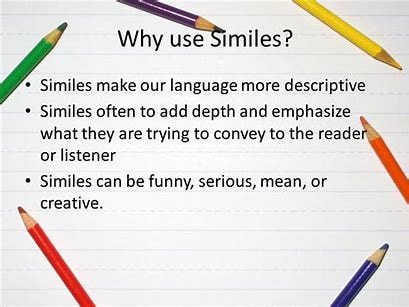 Why Use Similes?
