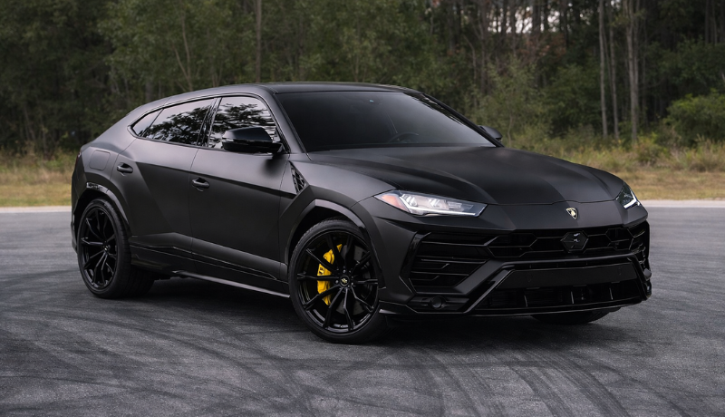 A black PPF satin classy look 