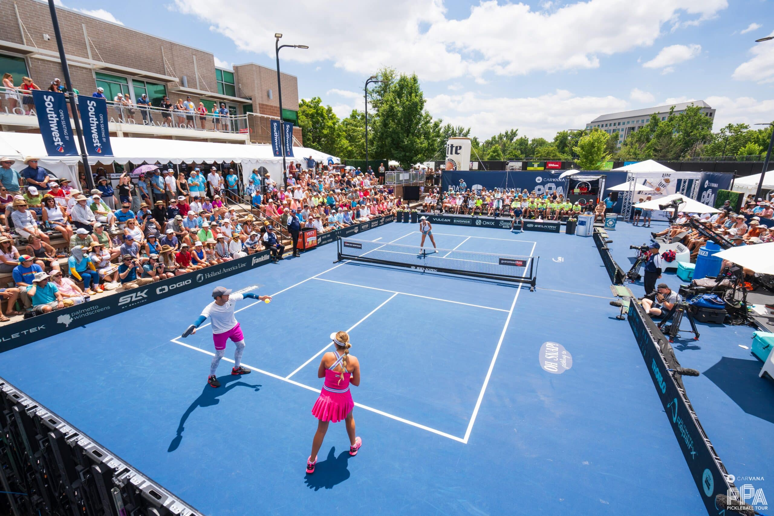 pickleball tournament doubles game utah