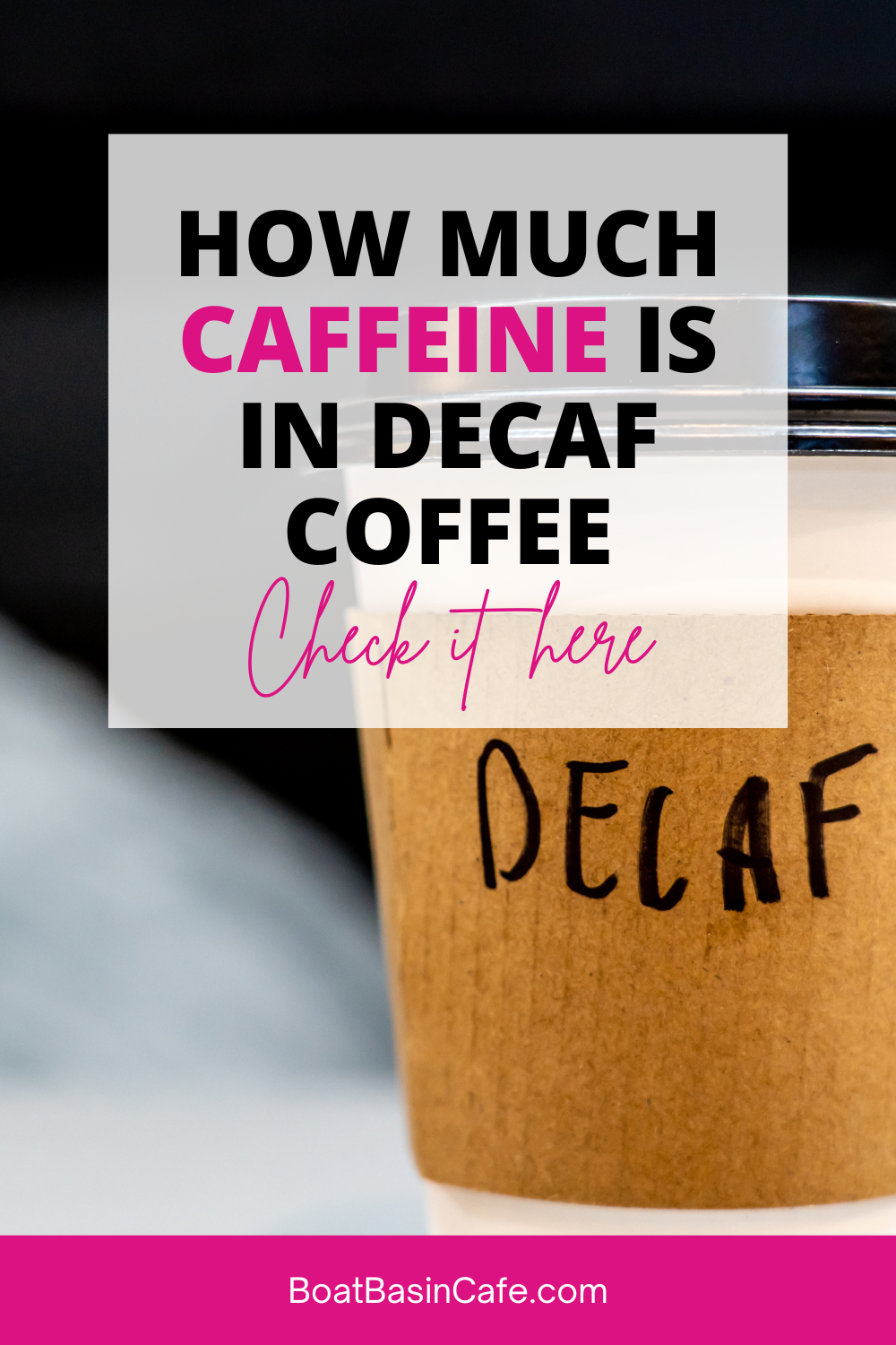 How Much Caffeine Is In Decaf Coffee