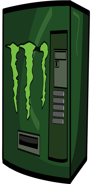 soda machine, machine, monster