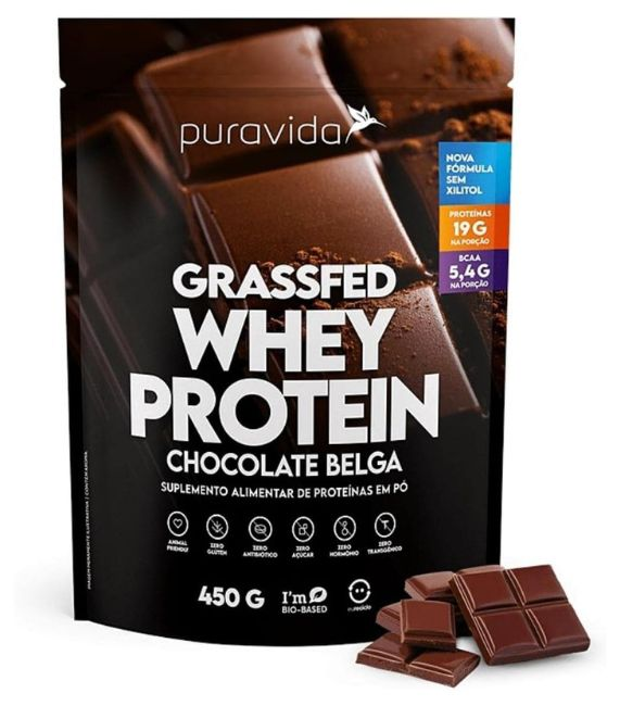 Grassfed whey protein da Puravida. Fonte da imagem: Amazon