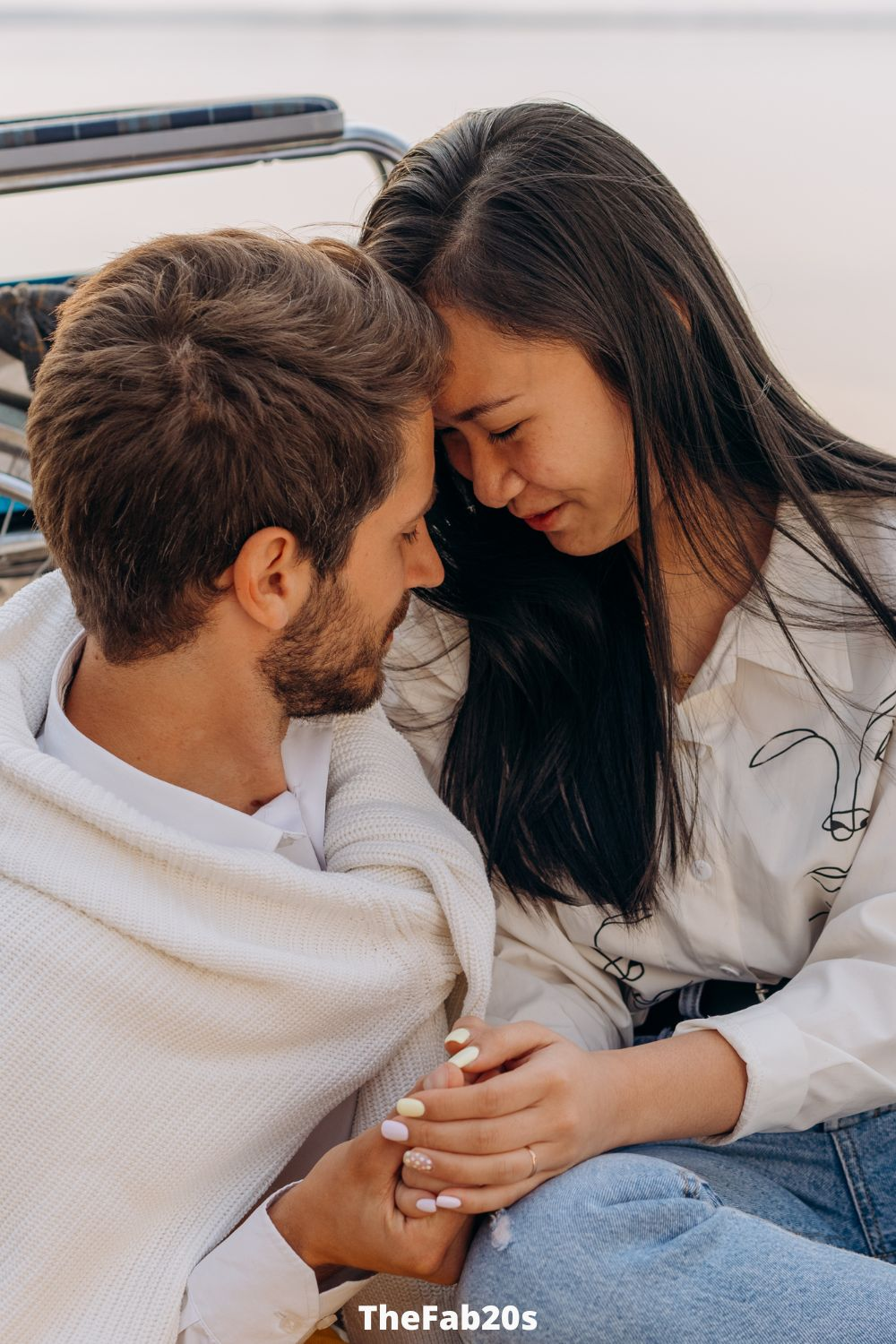 Man and woman being flirty - Featured in Signs He Only Wants You For Your Body