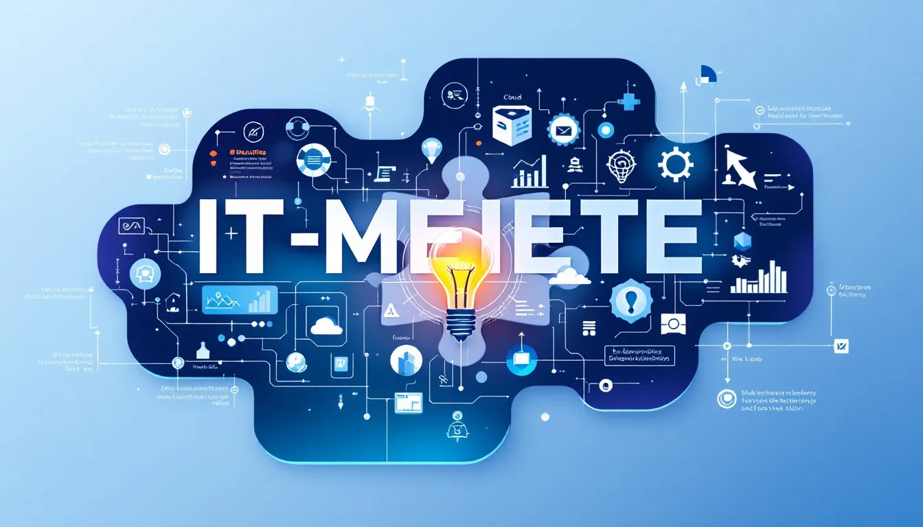 Herausforderungen und Lösungen bei der IT-Miete, dargestellt durch eine grafische Darstellung.